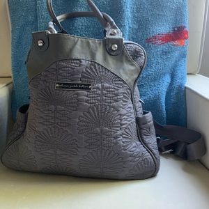 Petunia Pickle Bottom Diaper Bag / backpack (gray)